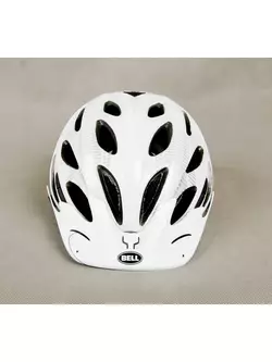 Cyklistická prilba BELL - MUNI, farba: Biela a strieborná