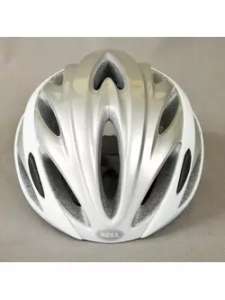 Cyklistická prilba BELL OVERDRIVE strieborná a biela