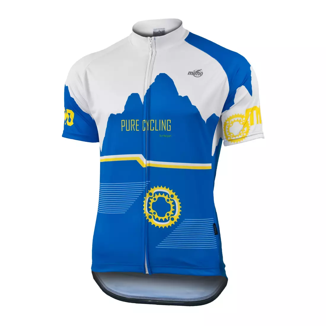 Cyklistický dres MikeSPORT DESIGN PURE, modrý