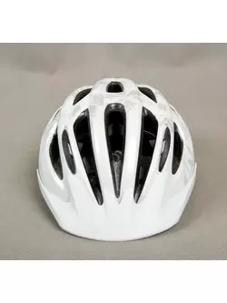 Dámska cyklistická prilba GIRO VENUS II, farba: Biela a strieborná
