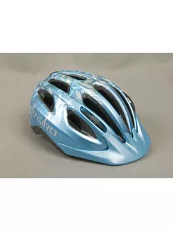 Dámska cyklistická prilba GIRO VENUS II, farba: Modrá a biela