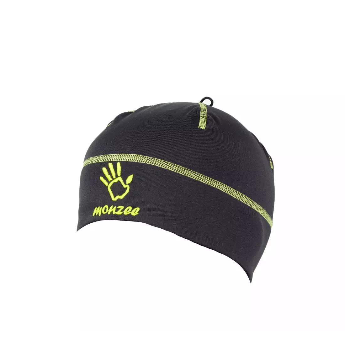 MONZEE - športová čiapka 14/01 C. čierno-zelená