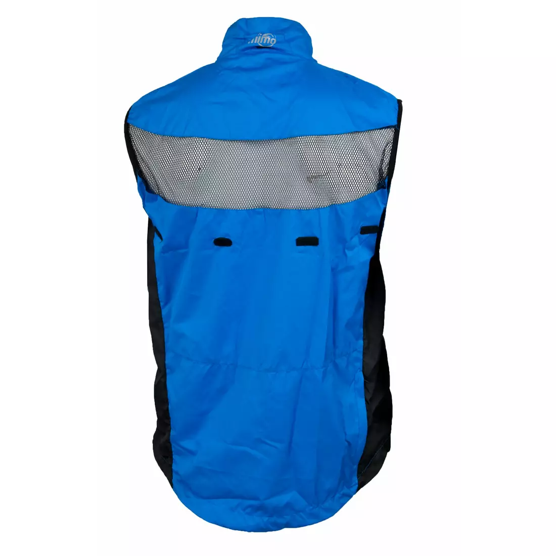 MikeSPORT SWORD - cyklistická bunda, odopínateľné rukávy, farba: Čierna a modrá