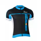 Pánsky cyklistický dres ROGELLI UMBRIA, 001.229, čierno-modrý