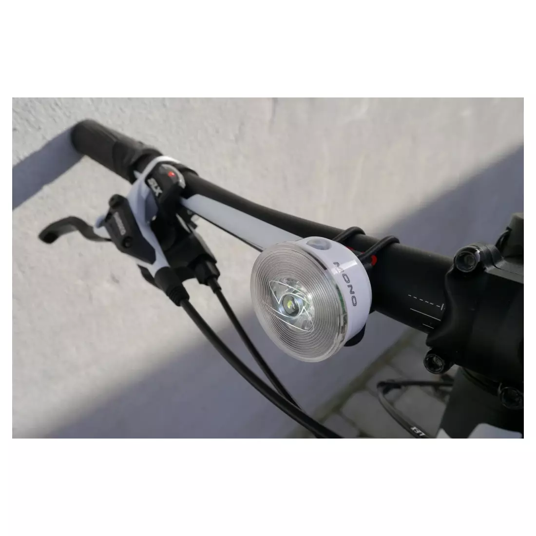 Predné svetlo na bicykel SIGMA MONO FL čierne
