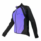 ROGELLI BICE - dámska Softshellová cyklistická bunda, farba: Fialová