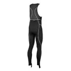 ROGELLI BIKE BARGA - zateplené pánske cyklistické nohavice, bez vsadky, farba: čierna