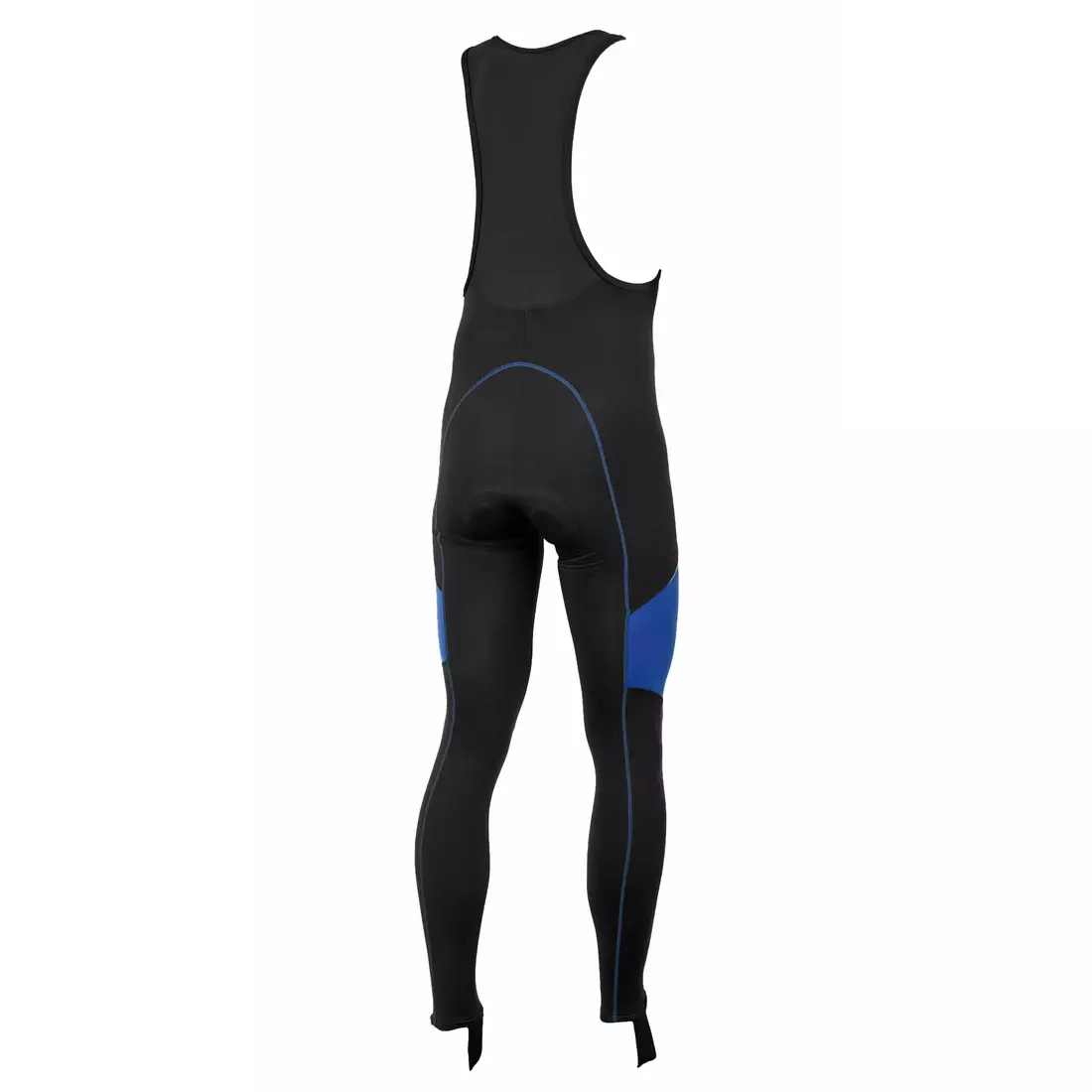 ROGELLI BIKE MANZANO - zateplené pánske cyklistické nohavice, farba: čierna a modrá