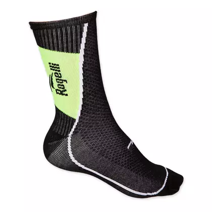 ROGELLI BIKE RCS-02 - Thermocool - cyklistické ponožky, fluór 007.124