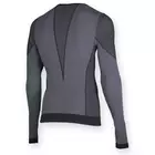 ROGELLI CHASE - 070.006 - termoprádlo - pánske tričko s dlhým rukávom - farba: Čierna