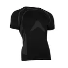 TERVEL - OPTILINE MOD-02 - pánske termo tričko, farba: Čierna a šedá