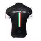 Tímový cyklistický dres ROGELLI 001.961, Čierny