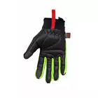 Zimné rukavice CHIBA TOUR PLUS, farba: Čierno-fluórová
