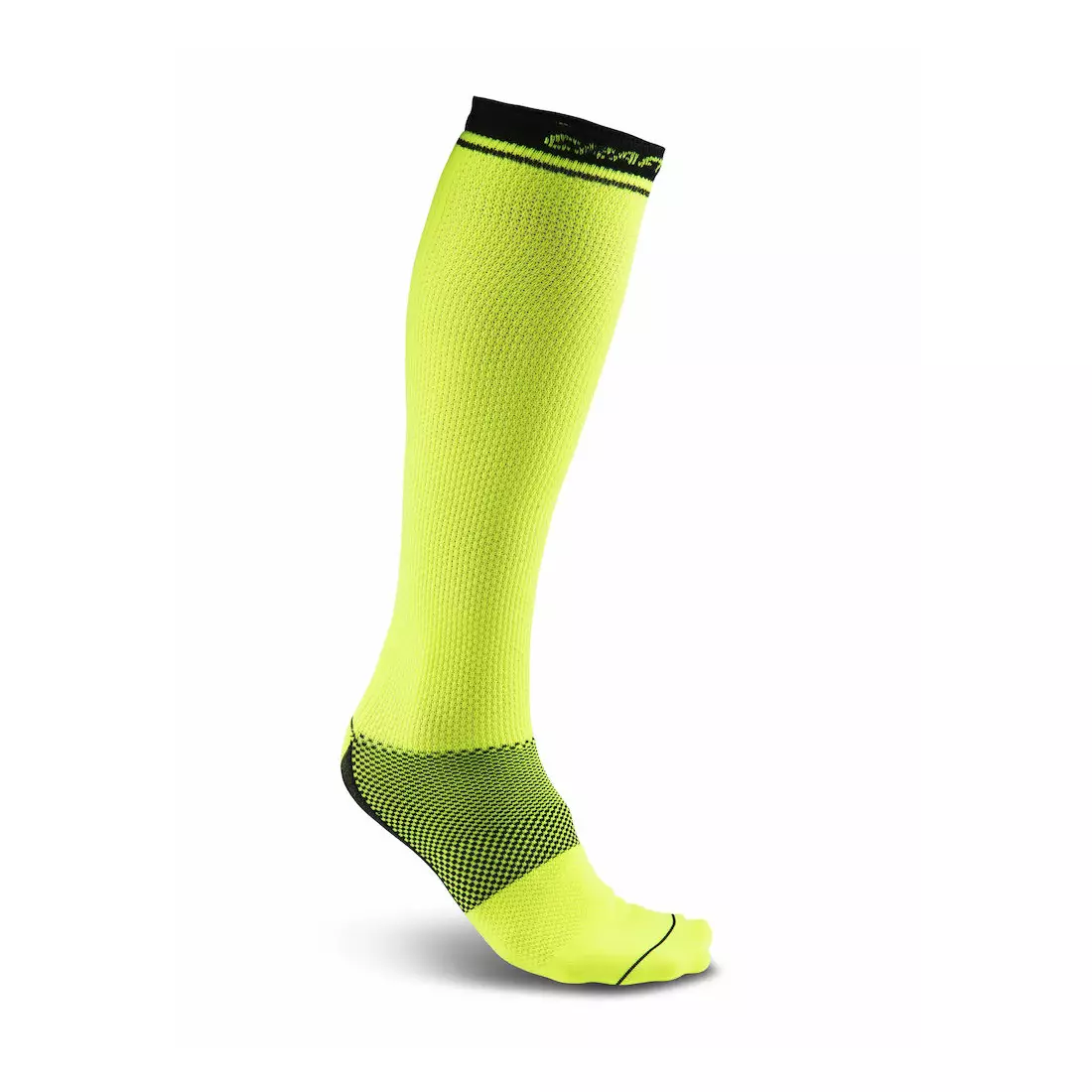 CRAFT kompresné ponožky 1904087-2851 (fluórová žltá)