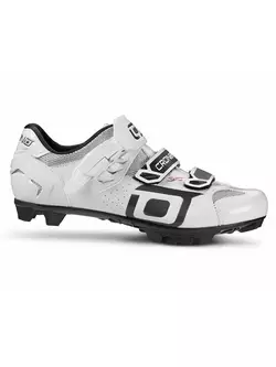CRONO TRACK-16 - Cyklistické topánky MTB, biely