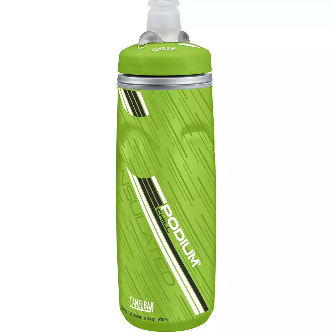 Camelbak SS17 termálna cyklistická fľaša na vodu Podium Chill 21oz/620ml Sprint zelená