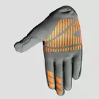 Cyklistické rukavice POLEDNIK MXR, farba: oranžová