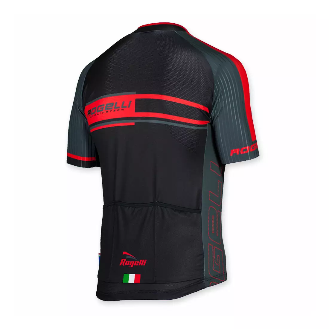 Cyklistický dres ROGELLI ANDRANO, čierno-červený