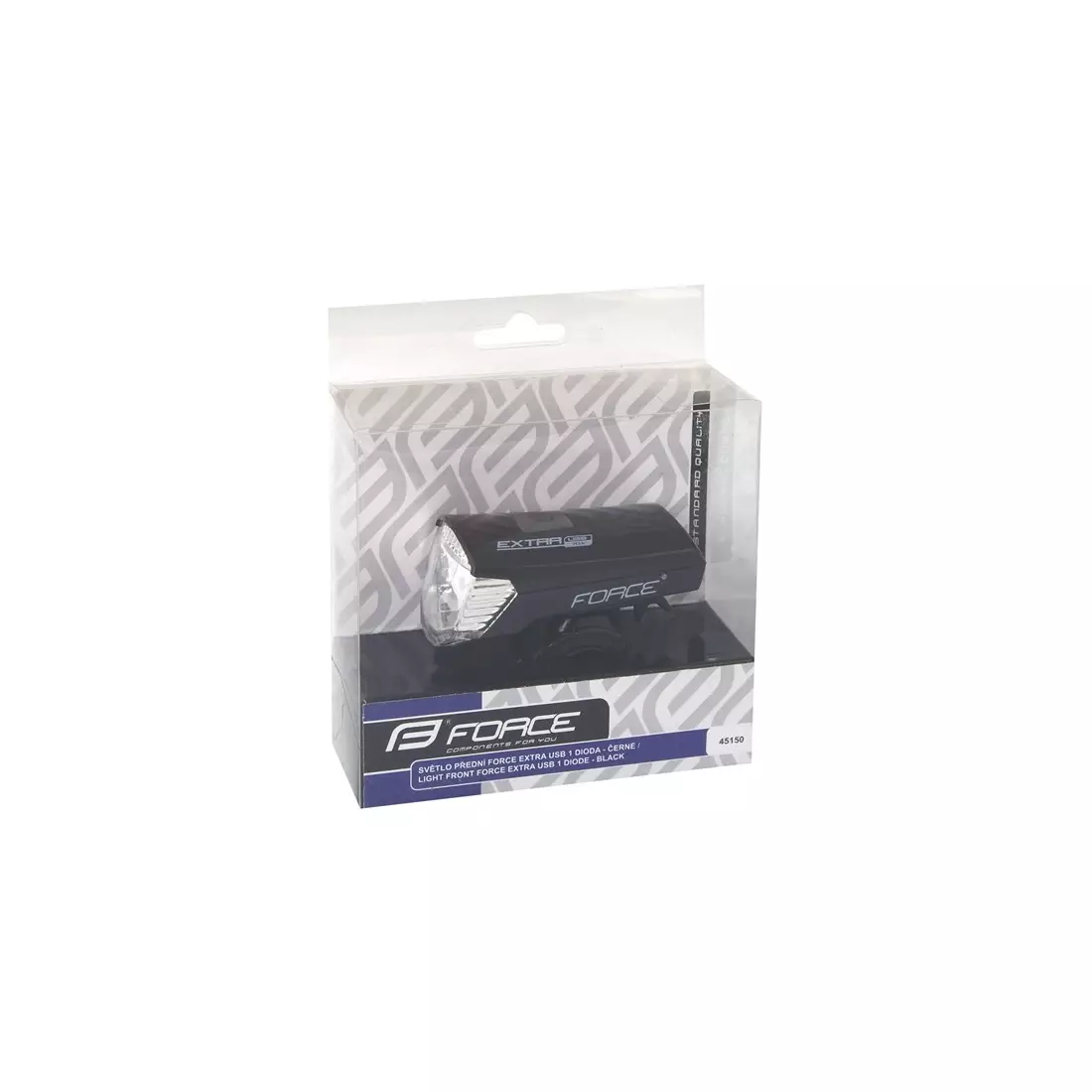 FORCE EXTRA - 45150 - USB predné svetlo, LED, 70 lumenov