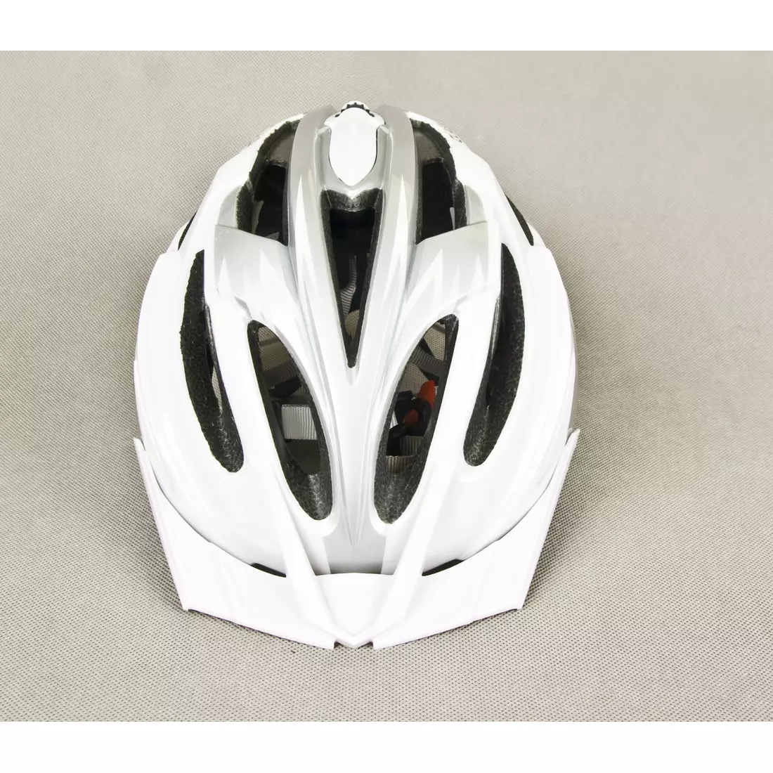 MTB cyklistická prilba LAZER - CLASH, farba: biela strieborná