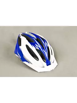 MTB cyklistická prilba LAZER - CLASH, farba: bielo modrá