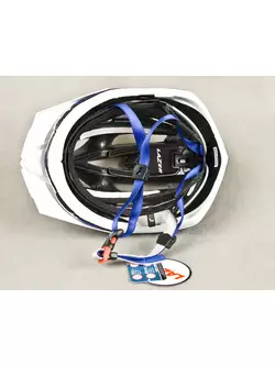 MTB cyklistická prilba LAZER - CLASH, farba: bielo modrá