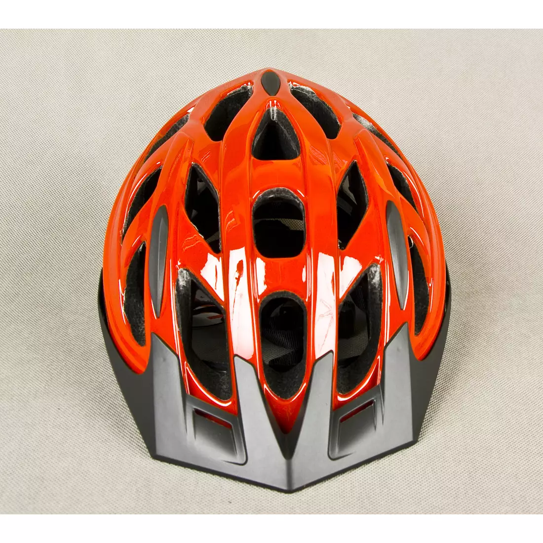 MTB cyklistická prilba LAZER - CYCLONE, farba: červená