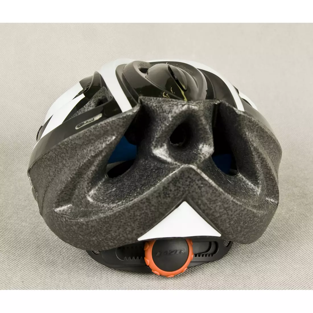 MTB cyklistická prilba LAZER X3M, čierna a strieborná
