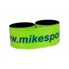 Mikesport - reflexná páska na ruku. logo - fluór