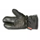 POLEDNIK zimné rukavice CRAB 2+2, farba: čierna