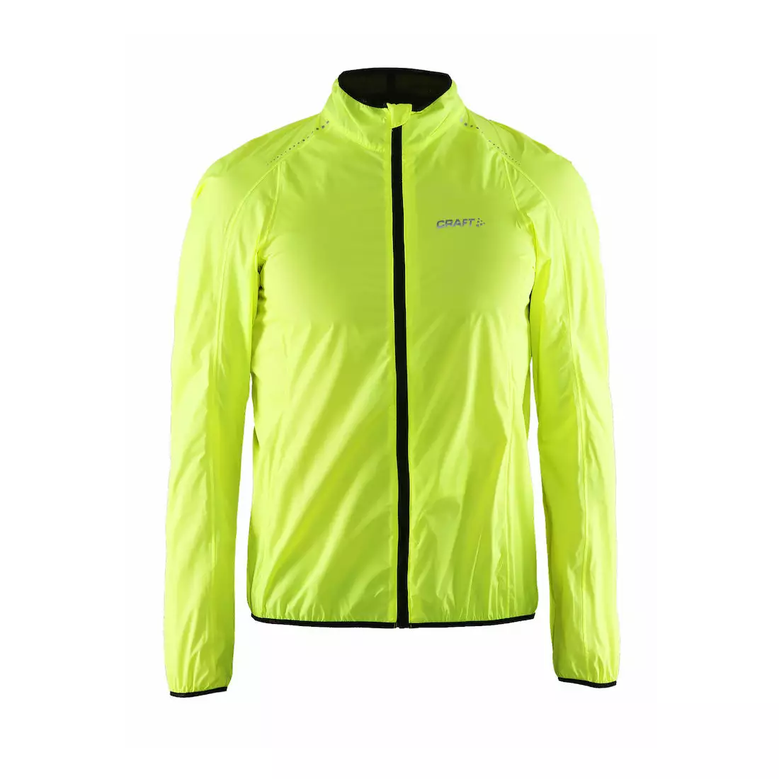 Pánska cyklistická bunda CRAFT MOVE odolná proti dažďu 1902578-2851 farba: fluórová