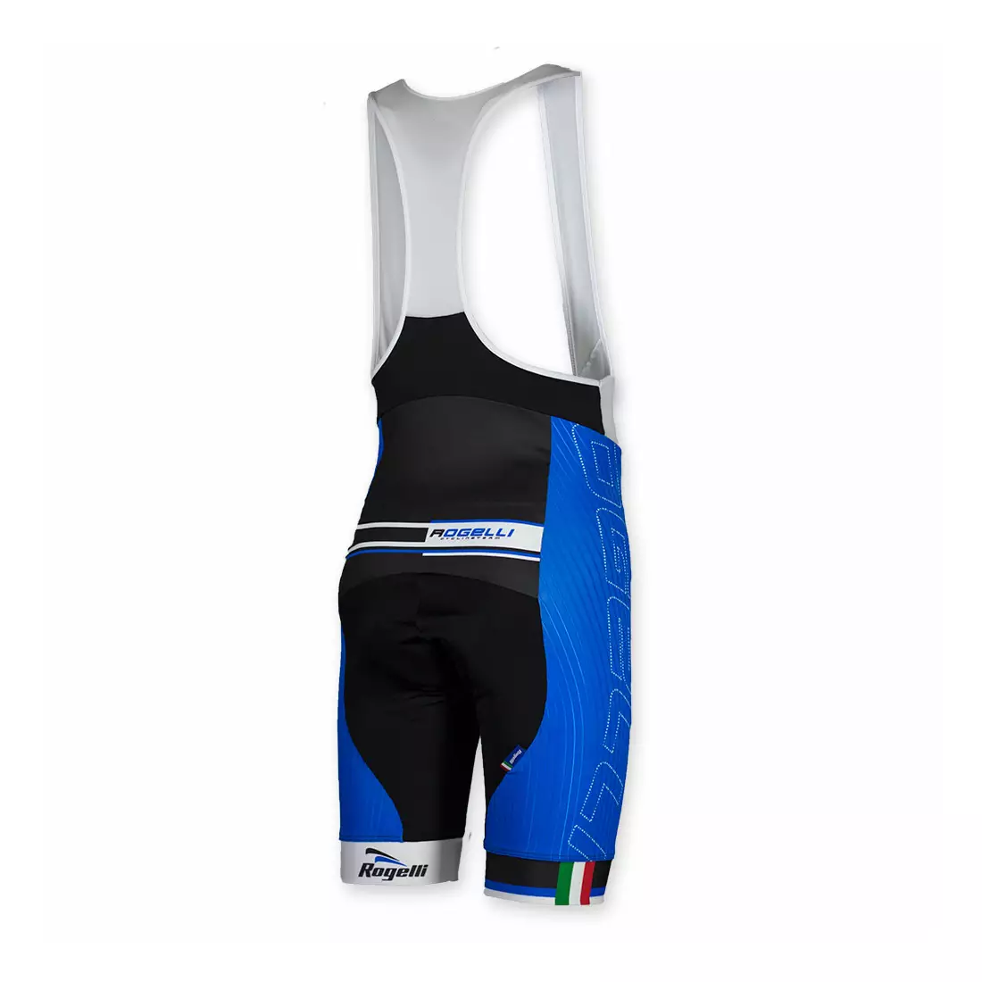 Pánske cyklistické šortky ROGELLI BIKE 002.439 ANDRANO, farba: čierna a modrá