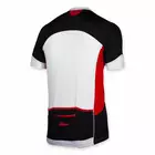 Pánsky cyklistický dres ROGELLI RECCO, bielo-červený