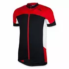 Pánsky cyklistický dres ROGELLI RECCO, čierno-červený