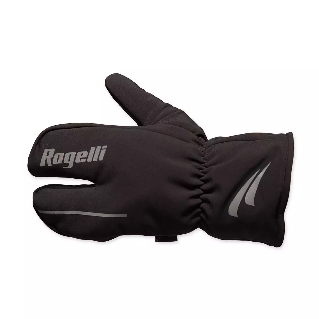 ROGELLI KENO zimné cyklistické rukavice, čierne 006.103