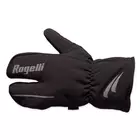 ROGELLI KENO zimné cyklistické rukavice, čierne 006.103