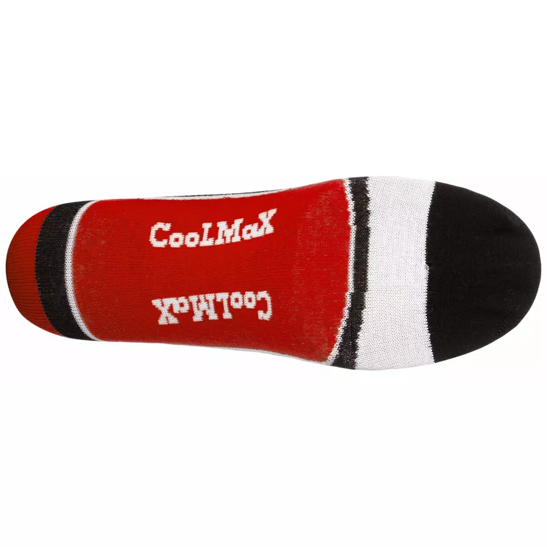 ROGELLI RCS-03 - COOLMAX - cyklistické ponožky, červené
