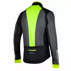 ROGELLI TRANI Softshellová cyklistická bunda 003.107 čierno-fluor