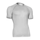 TERVEL OPTILINE LIGHT MOD-02 pánske termo tričko K/R, biele a strieborné