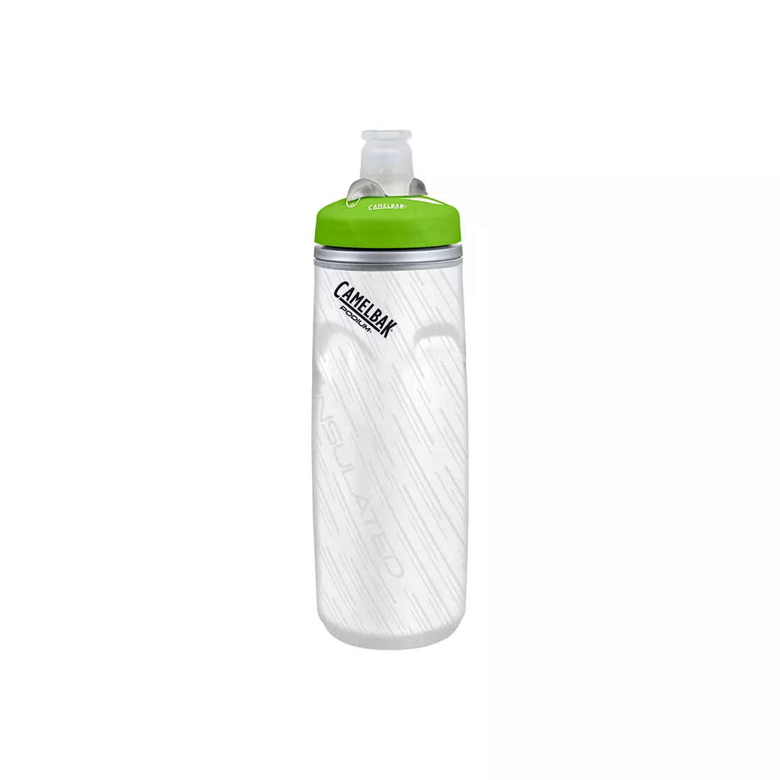 Camelbak SS17 Podium Chill termálna cyklistická fľaša na vodu 21 oz / 620 ml Sprint Green/Logo