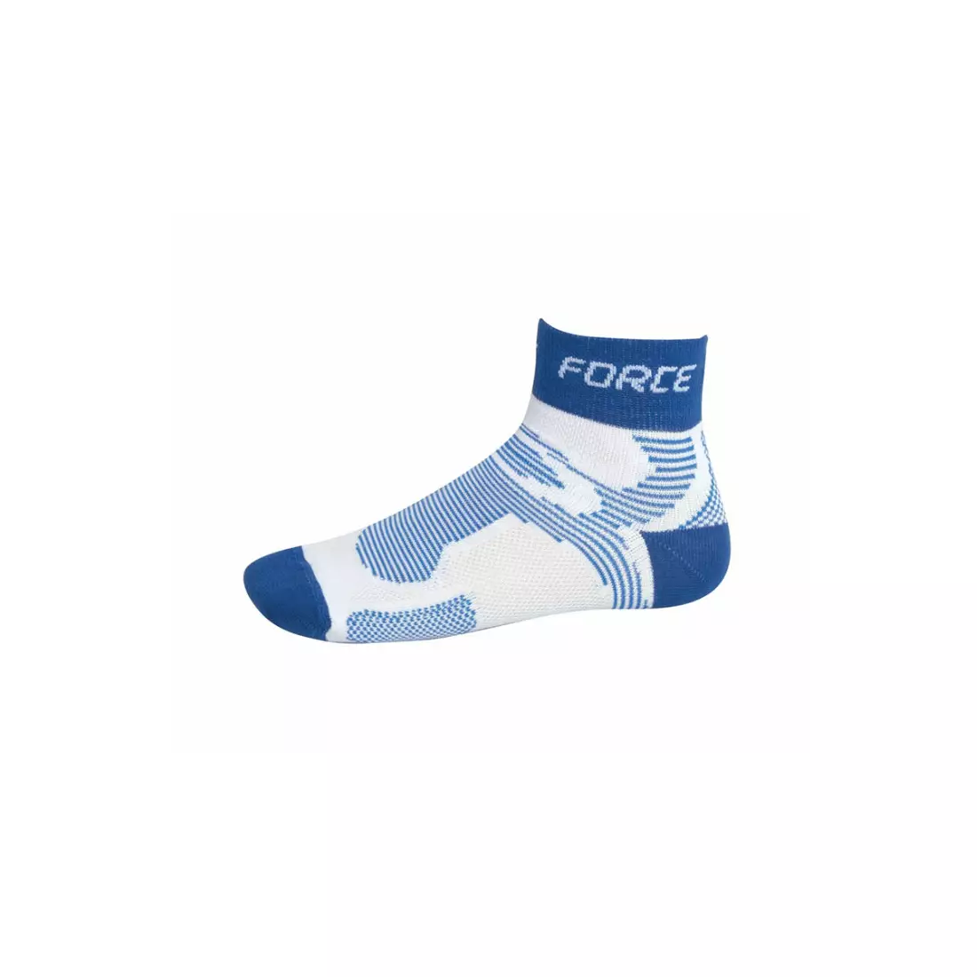 FORCE 2 COOLMAX športové ponožky 901021/901026 - biele a modré