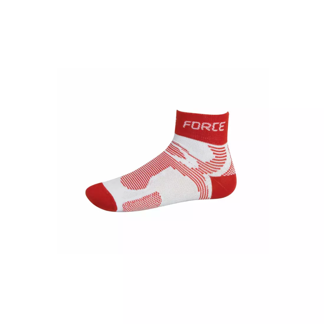 FORCE 2 COOLMAX športové ponožky 901024/901028 - biele a červené