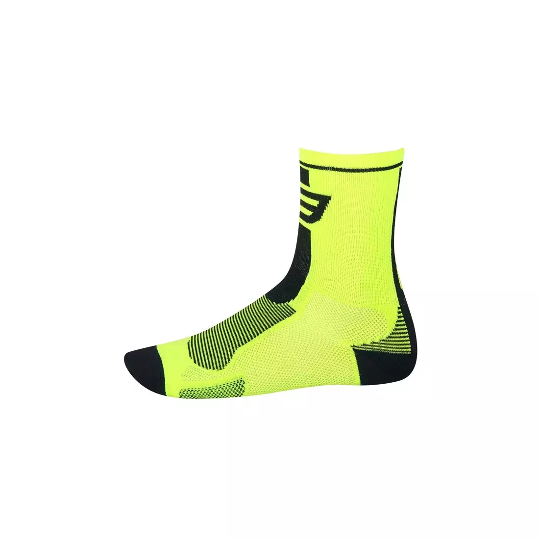 FORCE LONG športové ponožky fluor