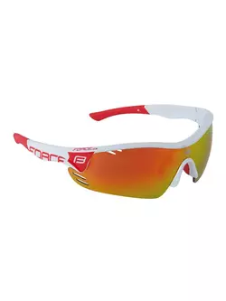 FORCE RACE PRO Okuliare white/red 909392 