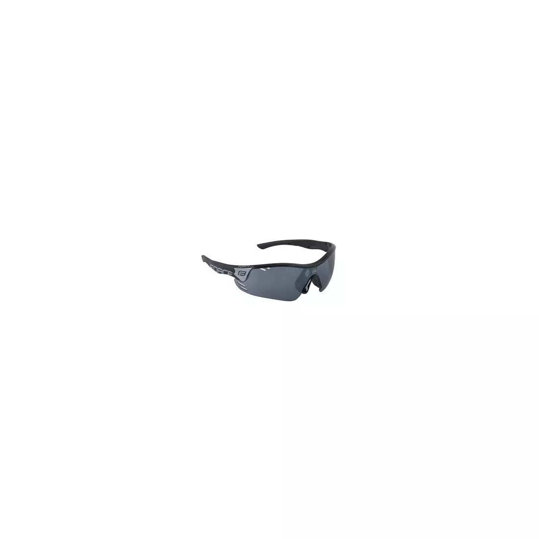 FORCE RACE PRO Športové okuliare s vymeniteľnými sklami, čierna 