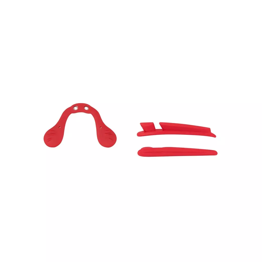 FORCE RON Cyklistické/športové okuliare biele a červené 91011 vymeniteľné sklá