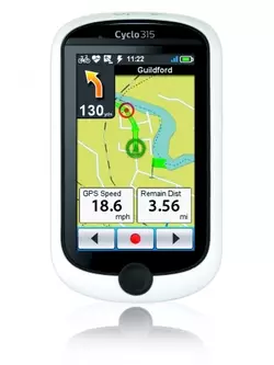 MIO CYCLO 315 GPS cyklonavigácia s mapami