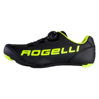 ROGELLI AB-410 cestná cyklistická obuv, čierna-fluoro