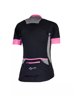 ROGELLI CARLYN - dámsky cyklistický dres 010.026, čierno-ružový