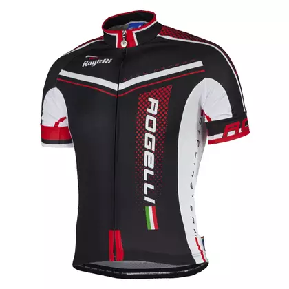 ROGELLI GARA MOSTRO - pánsky cyklistický dres 001.242, čierny a červený
